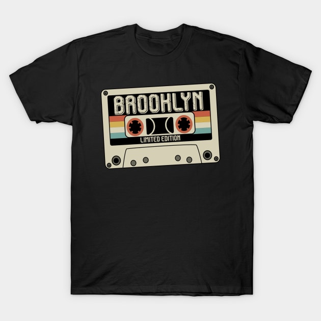 Brooklyn - Limited Edition - Vintage Style T-Shirt by Debbie Art